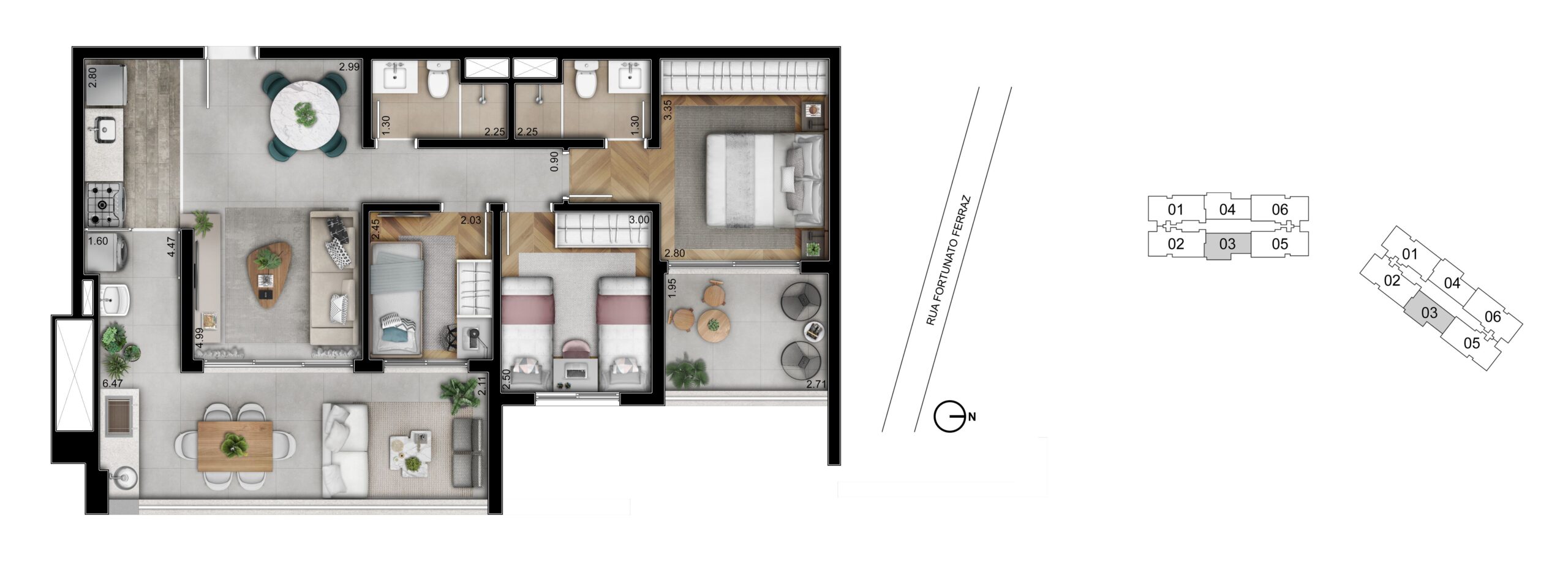 Reserva Caminhos da Lapa – 3 Dormitórios