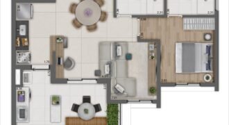 Mirã Butantã – 3 Dormitórios