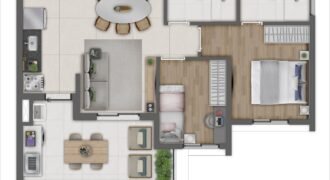 Mirã Butantã – 2 Dormitórios