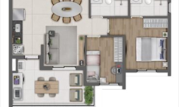 Mirã Butantã – 2 Dormitórios