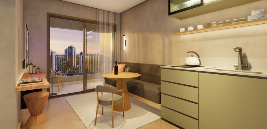 WALKBITTENCOURT – Apartamento 1 Dormitório