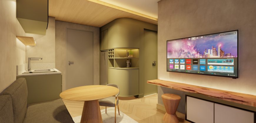 WALKBITTENCOURT – Apartamento 1 Dormitório