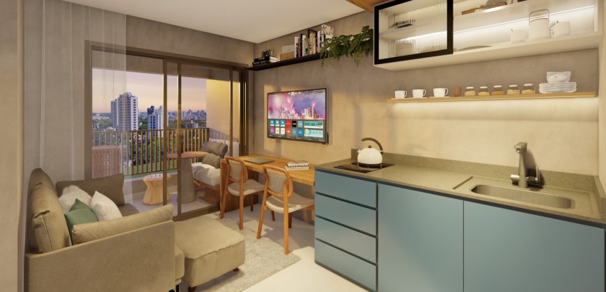 WALKBITTENCOURT – Apartamento 1 Dormitório