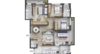 Excellence Perdizes – 3 Dormitórios