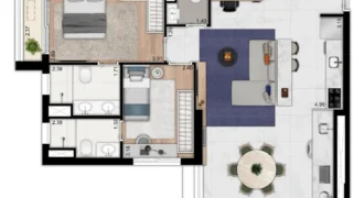 Vista Campo Belo – 2 Dormitórios