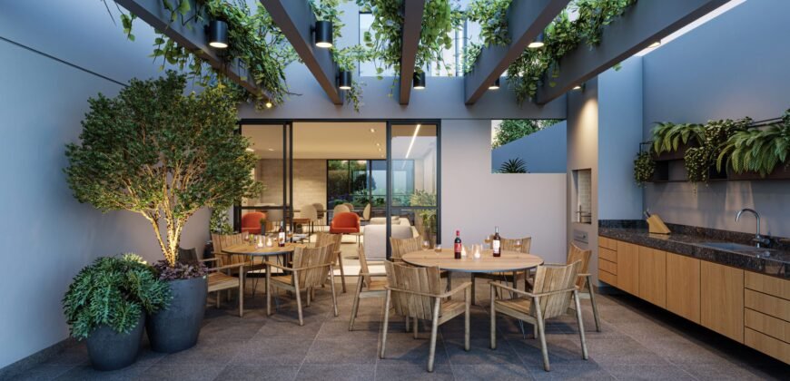 Contemporâneo Jardins – 2 Dormitórios