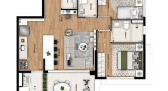 Signatur – 2 Dormitórios