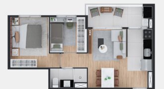 Alya Paraíso – 2 Dormitórios