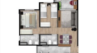 Unix Vila Zelina – 2 Dormitórios