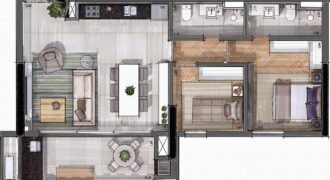 O Parque Brooklin – 2 Dormitórios