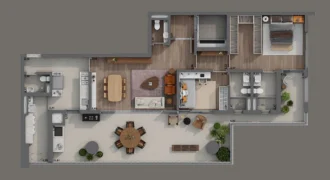 H.I. Pinheiros – 2 Dormitórios