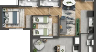 Smart Home Nova Klabin – 2 Dormitórios