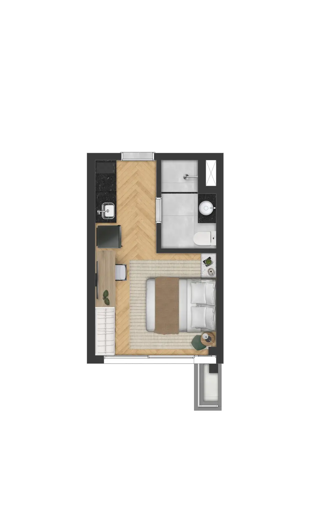 Vitacon Boa Vista – Studio
