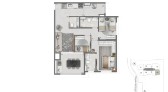 Secret Garden Vila Mariana – 3 Dormitórios