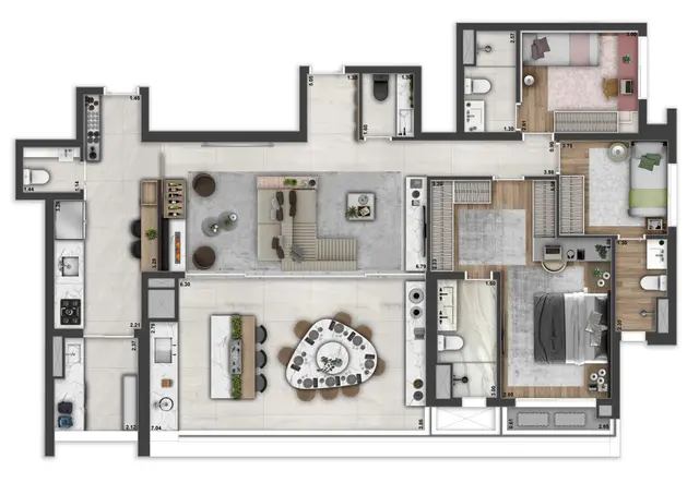 Haus Mitre Reserva Vila Mariana – 3 Dormitórios