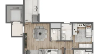 Glass Art – 2 Dormitórios