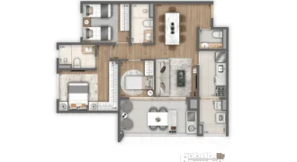 N.A.U. Vila Mariana – 3 Dormitórios