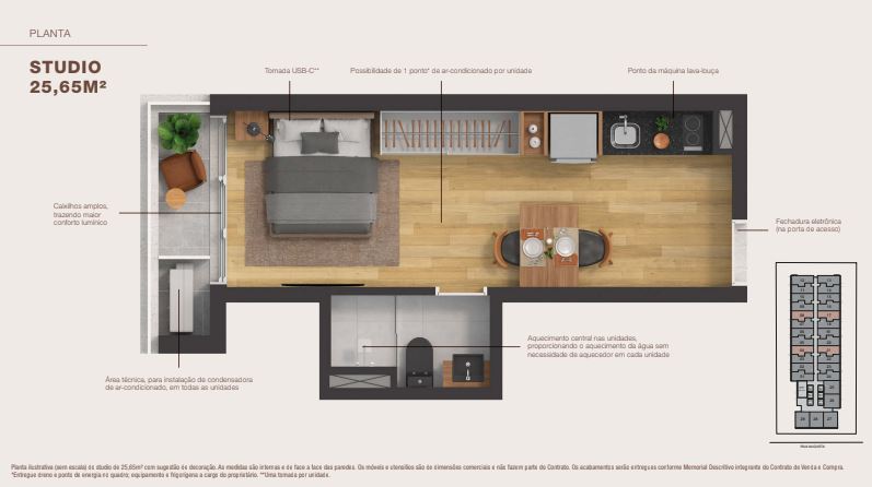 Vitacon Jardins – Studio