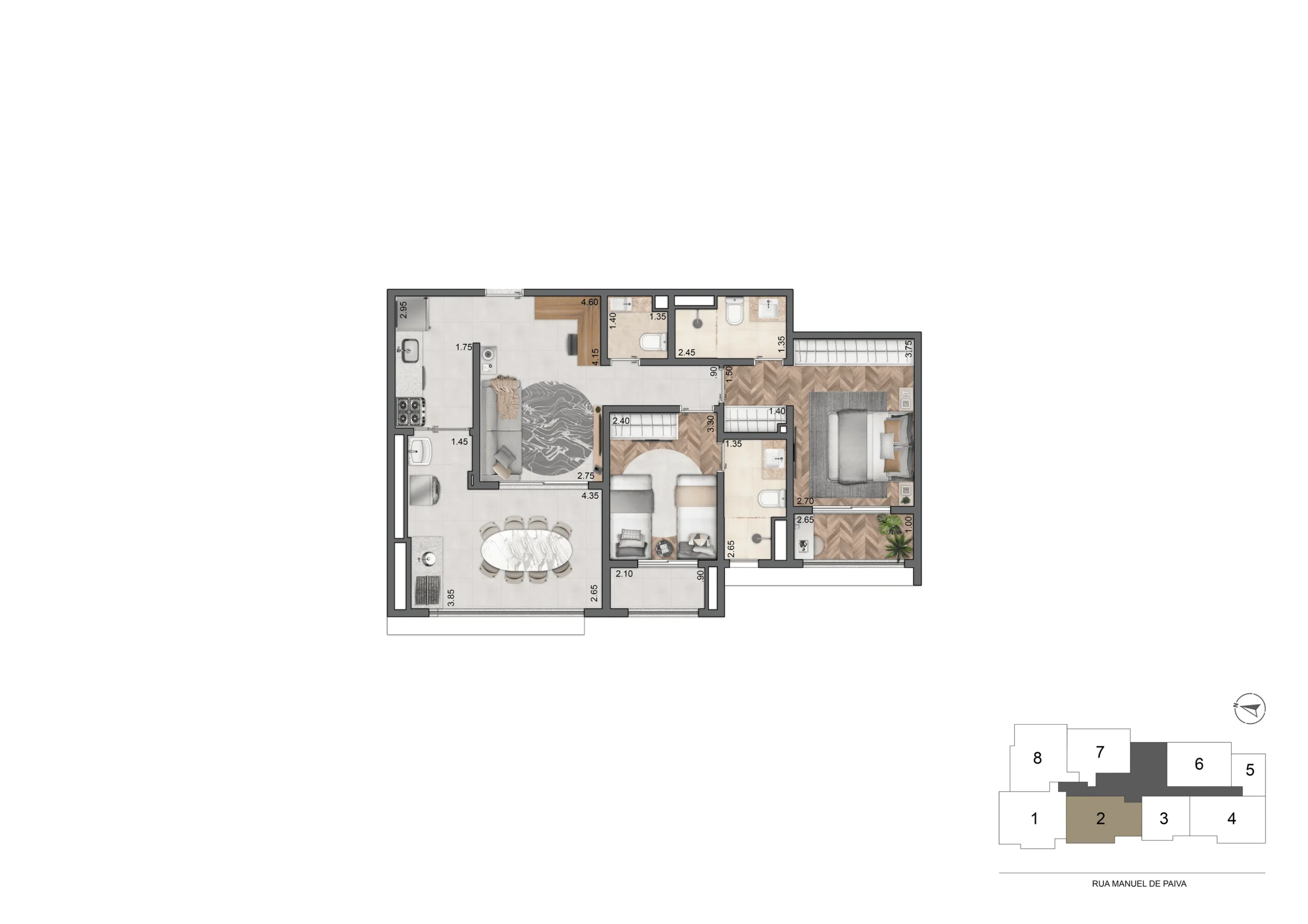Quattri Cyrela Vila Mariana – 2 Dormitórios