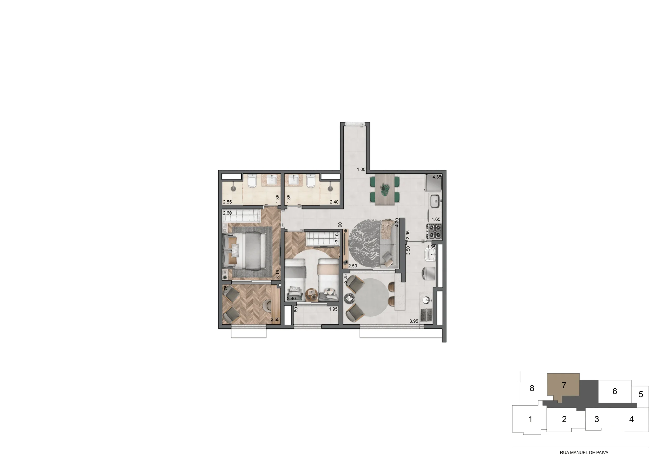 Quattri Cyrela Vila Mariana – 2 Dormitórios