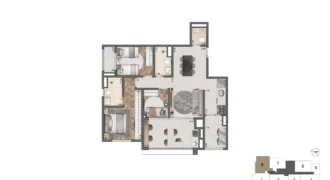 Quattri Cyrela Vila Mariana – 3 Dormitórios