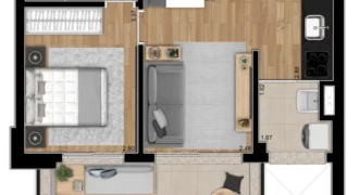 Expand Pinheiros – 1 Dormitório