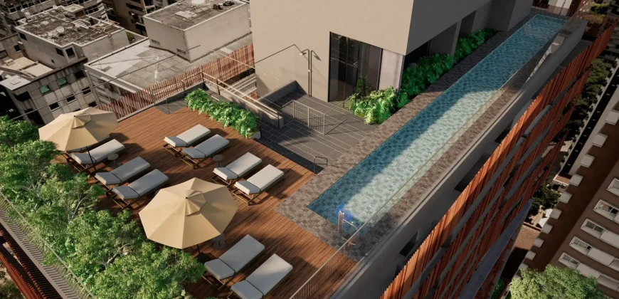 V3rso Jardins – 1 Dormitório