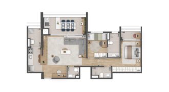 Hi View Alto da Boa Vista – 2 Dormitórios