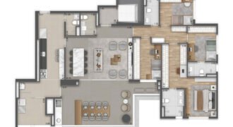 Unik Residence – 4 Dormitórios