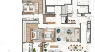 Le Jardin – 4 Dormitórios