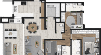 Ibirapuera Park – 3 Dormitórios