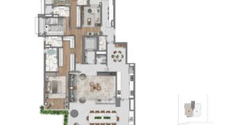 Casa Eden West – 3 Dormitórios