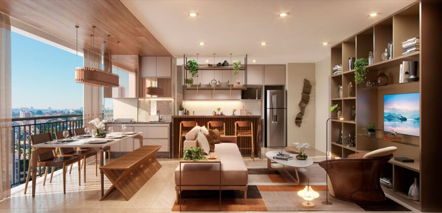 Brooklin Noventa Living – 3 Dormitórios