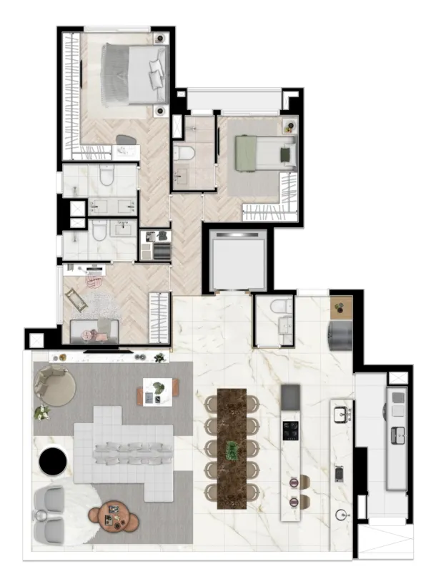 Mirant Vila Madalena – 3 Dormitórios