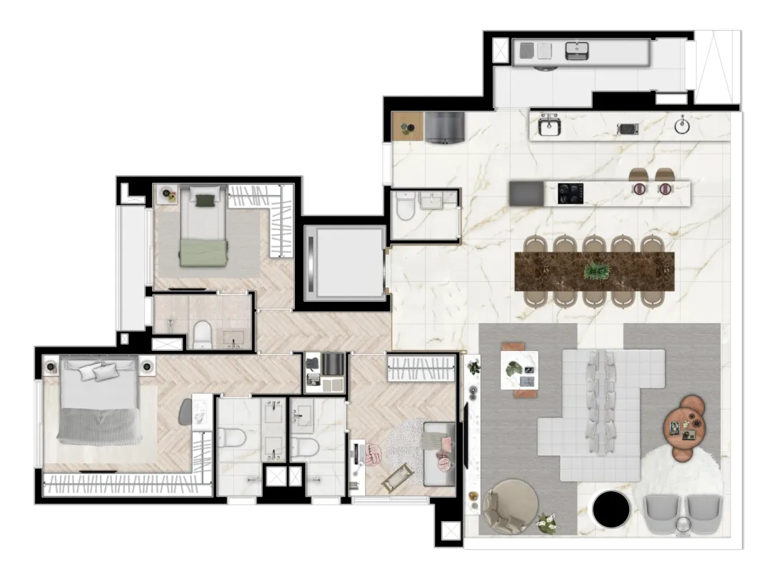 Mirant Vila Madalena – 3 Dormitórios